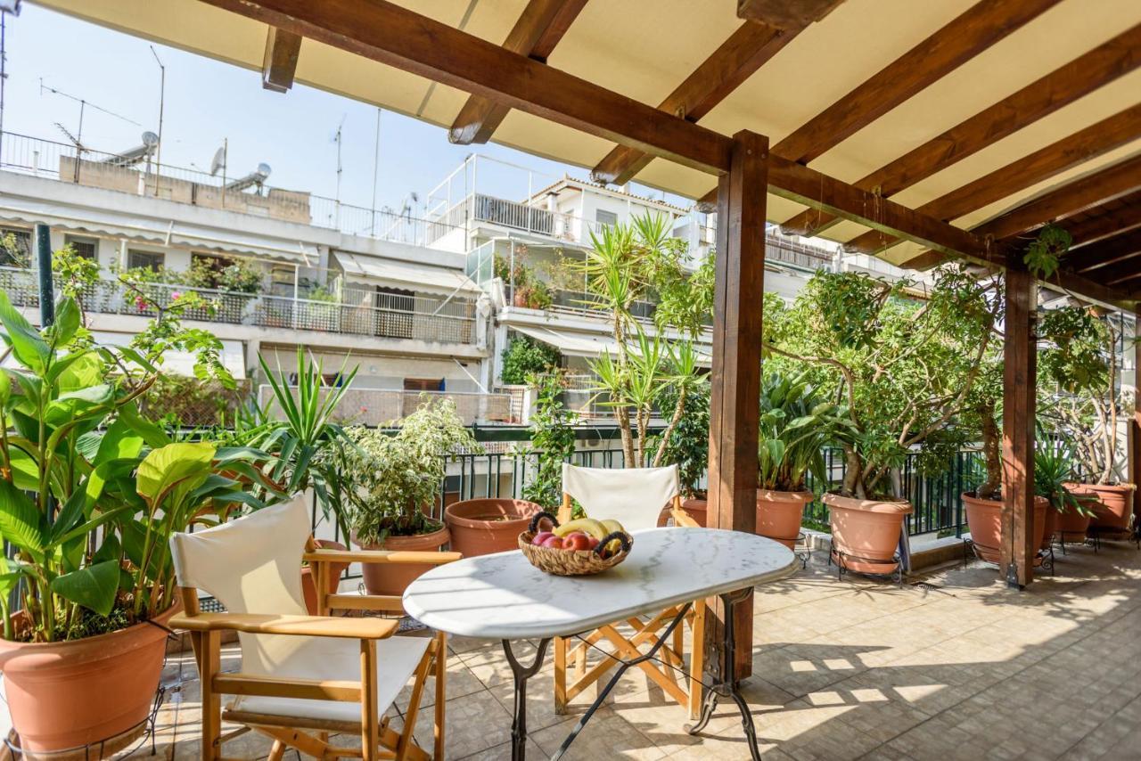 Appartement Sophie'S Penthouse In Athènes Extérieur photo