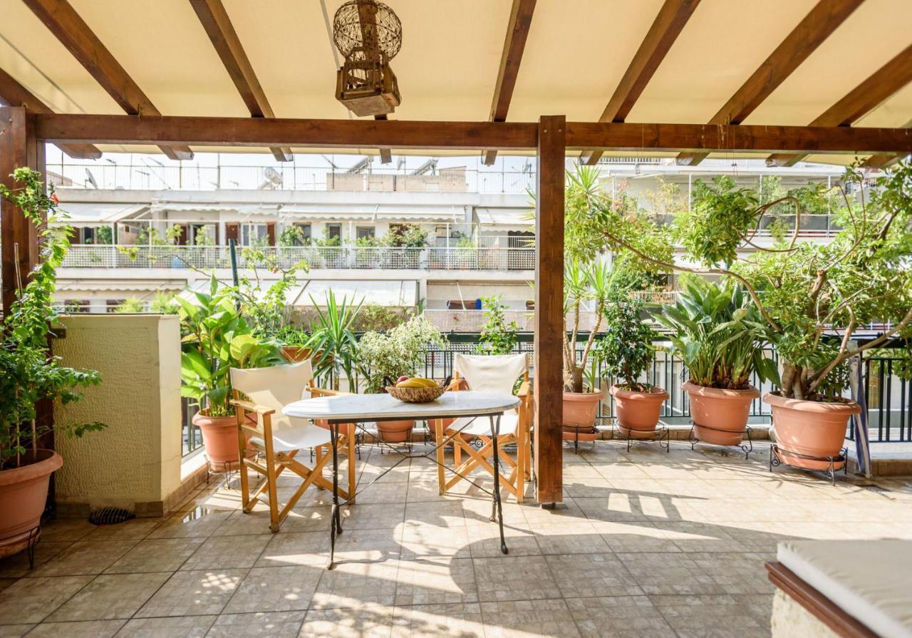 Appartement Sophie'S Penthouse In Athènes Extérieur photo